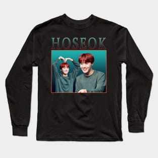 BTS - Hoseok Jhope retro vintage 90sstyle Long Sleeve T-Shirt